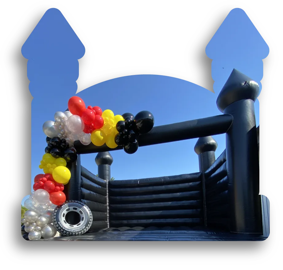 Half bounce Garland foto Jumpinbow