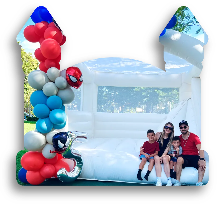 Theme Balloon Garland foto Jumpinbow
